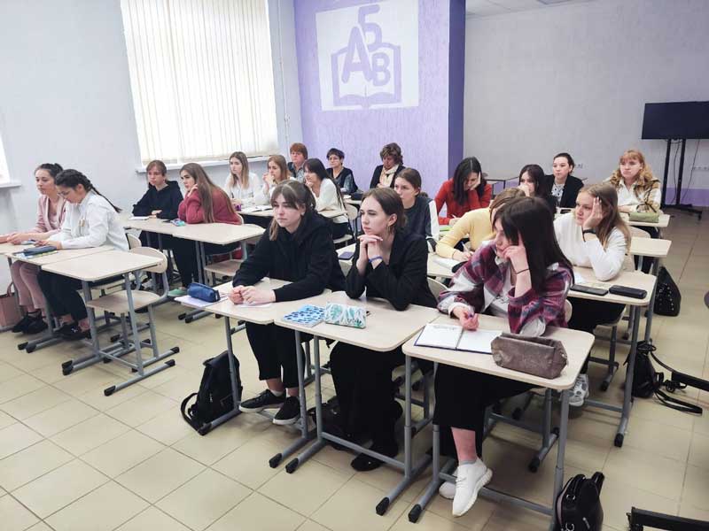 Очные занятия со студентами Новгородского Политехнического колледжа